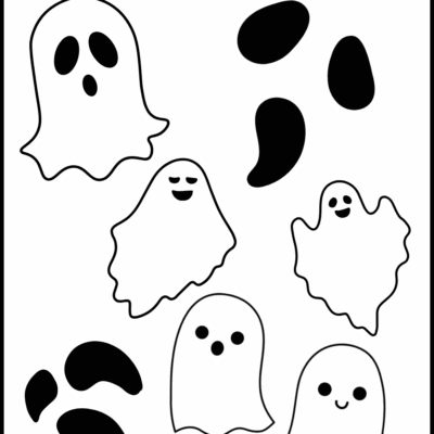 10 FREE Ghost Face Pumpkin Carving Templates Printables NP