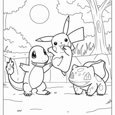 100 Pokemon Coloring Pages Free PDF Printables