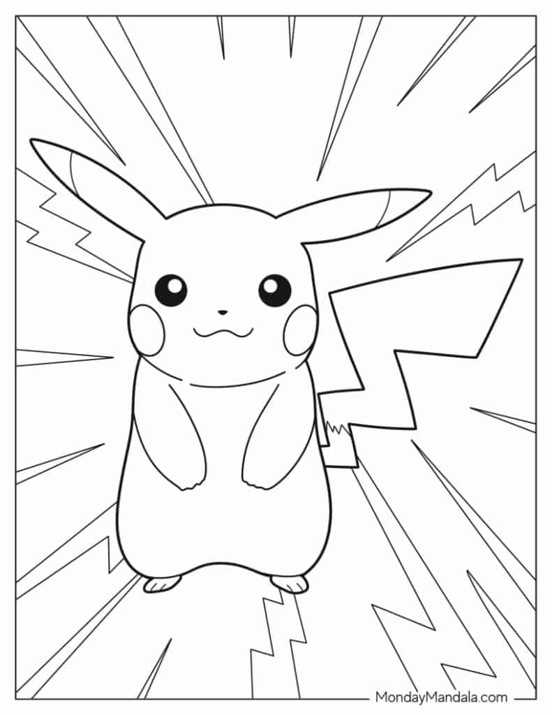 pokemon printable coloring pages free