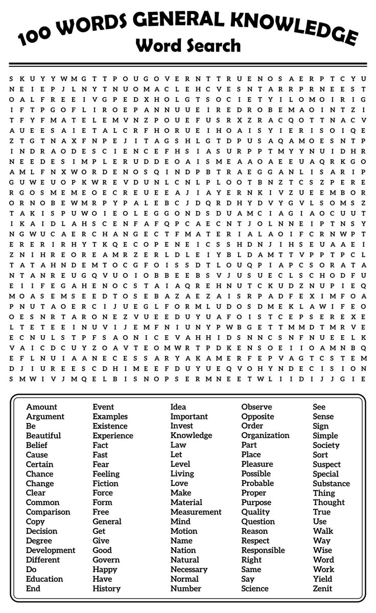 100 Word Word Searches 20 Free PDF Printables Printablee 100 Word Word Searches 20 Free PDF Printables Printablee