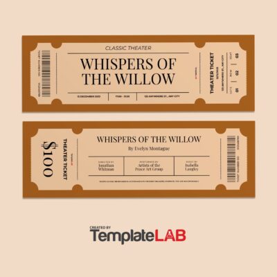 12 FREE Event Ticket Templates Word PowerPoint PSD