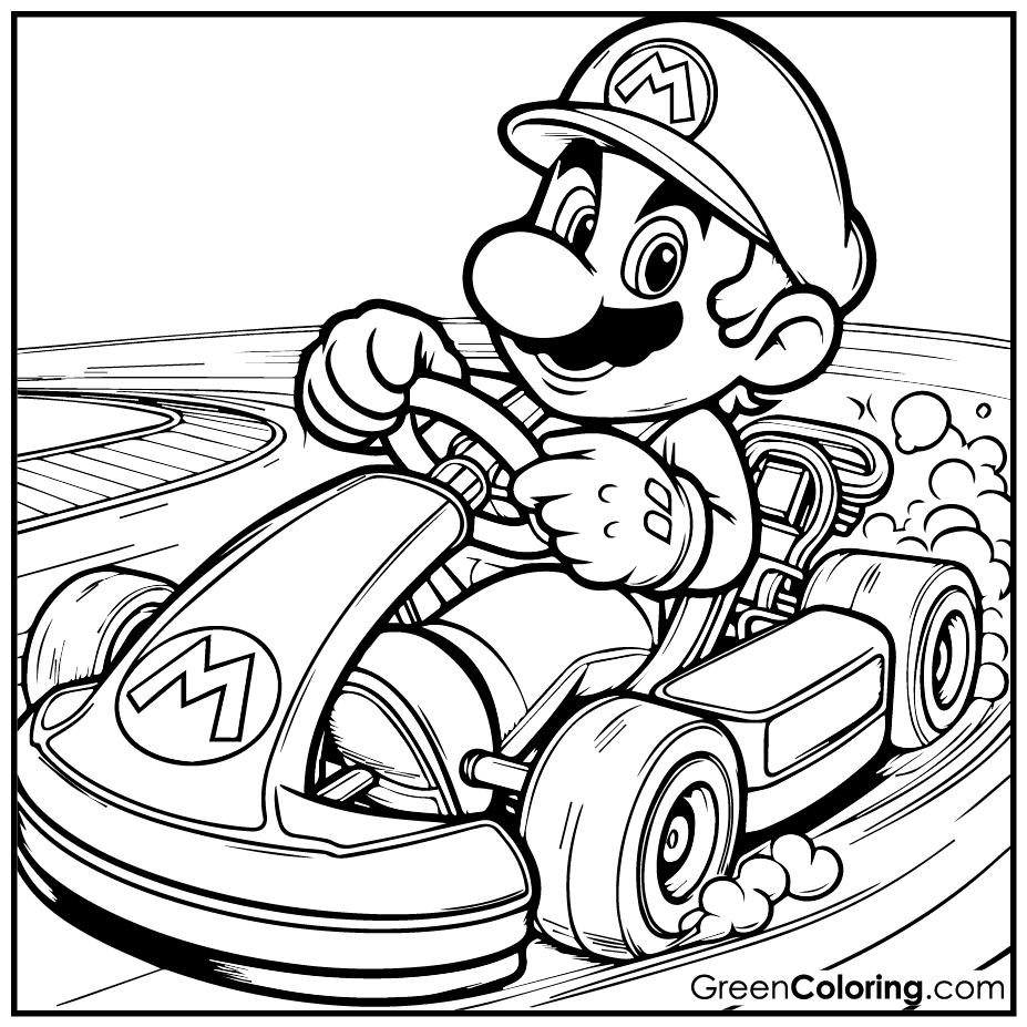 mario and luigi printable coloring pages