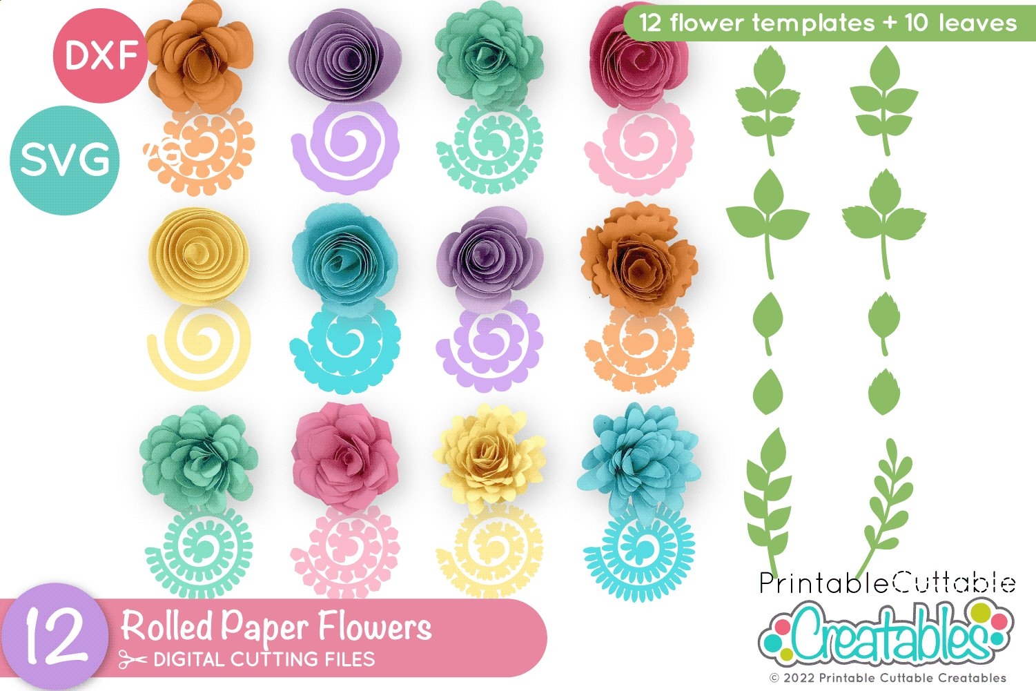 printable rolled paper flower template printable rolled paper flower template