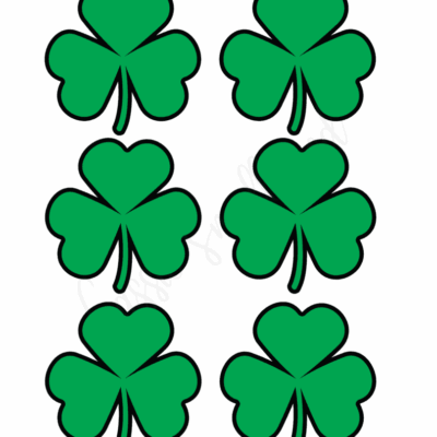 12 Unique Shamrock Templates Free Printable Cassie Smallwood