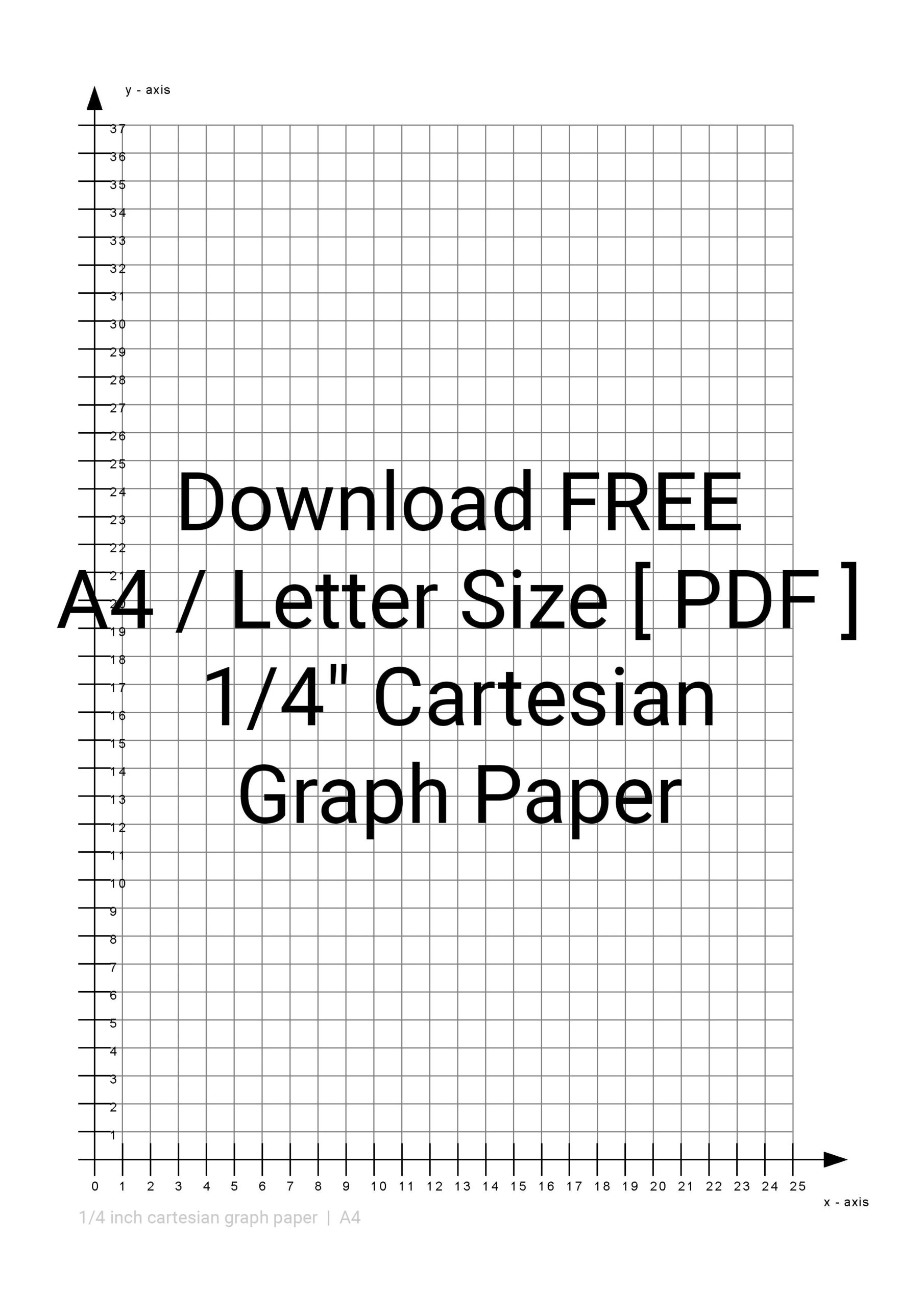 14 Free Printable Graph Paper Templates PDF 14 Free Printable Graph Paper Templates PDF