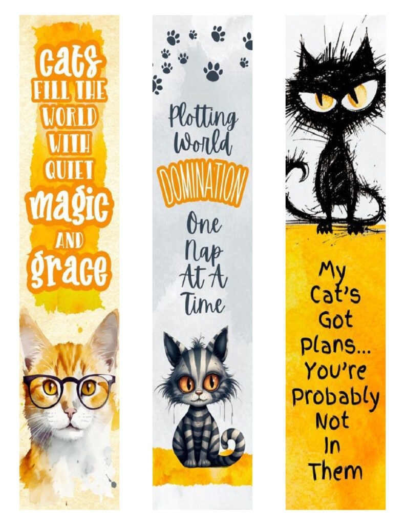 15 Curious Cats Bookmarks Free Printable Marketing Artfully 15 Curious Cats Bookmarks Free Printable Marketing Artfully