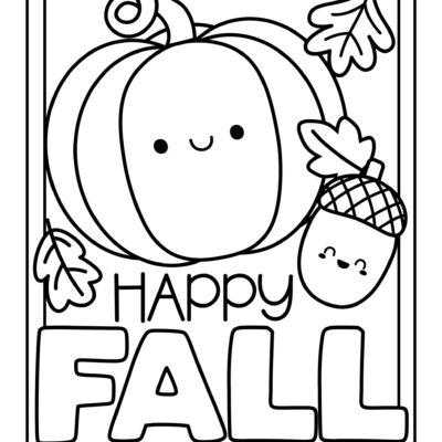 16 Fall Coloring Pages Free Printable PDF Downloads Cute Coloring Pages For Kids
