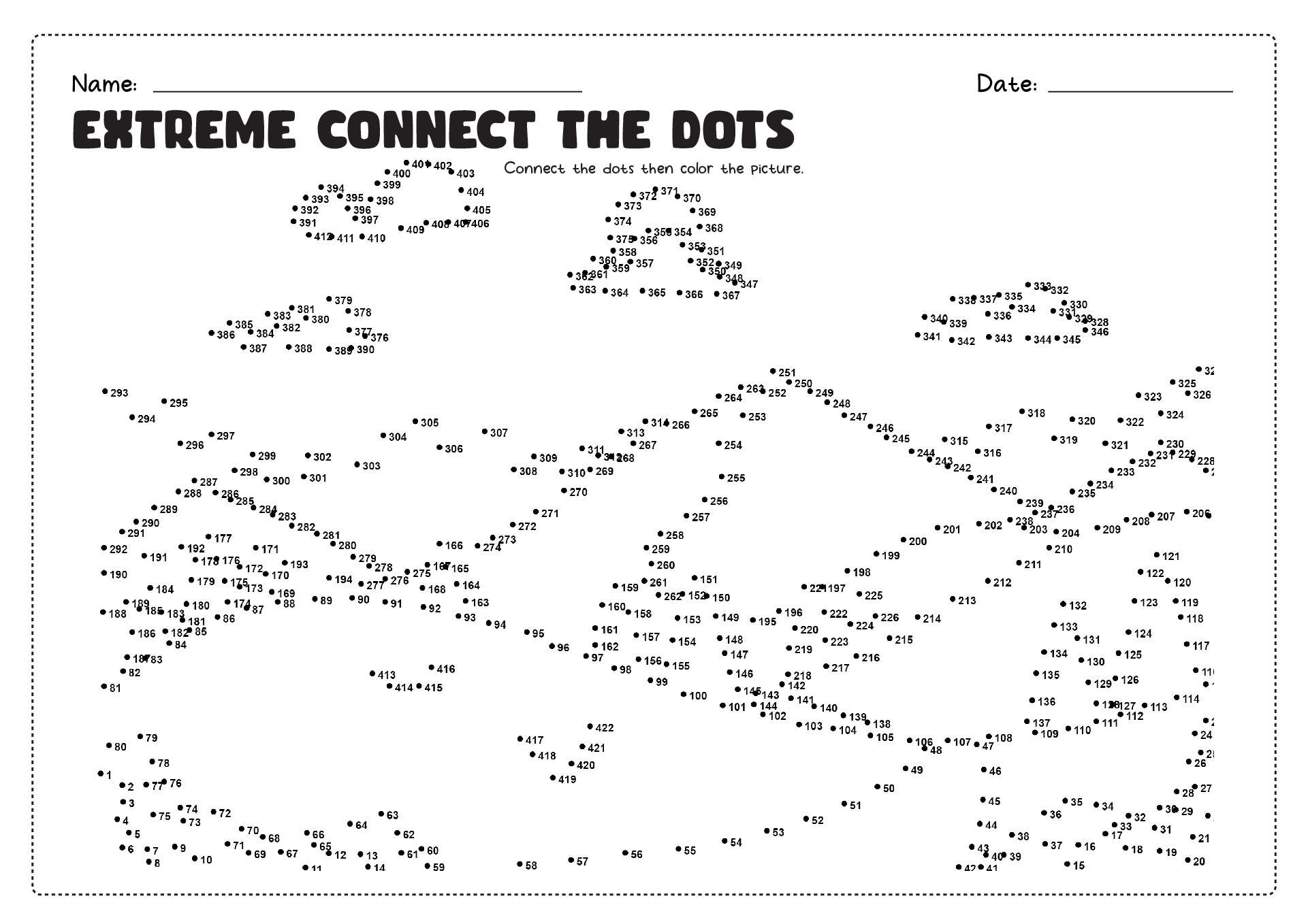 16 Hard Dot To Dot Worksheets Free PDF At Worksheeto 16 Hard Dot To Dot Worksheets Free PDF At Worksheeto