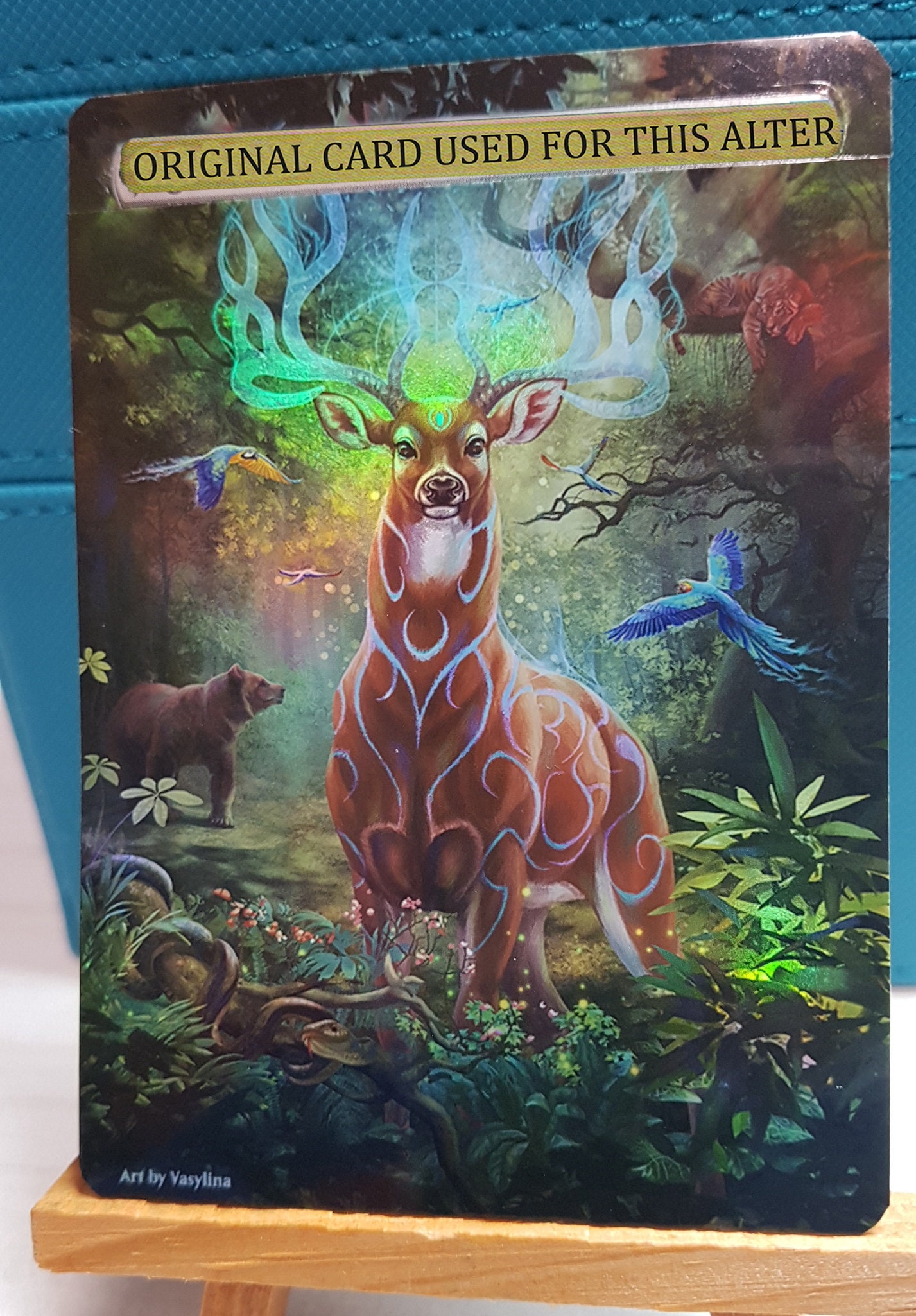 1x Foil Altered Art Jegantha The Wellspring non foil Into Foil Etsy