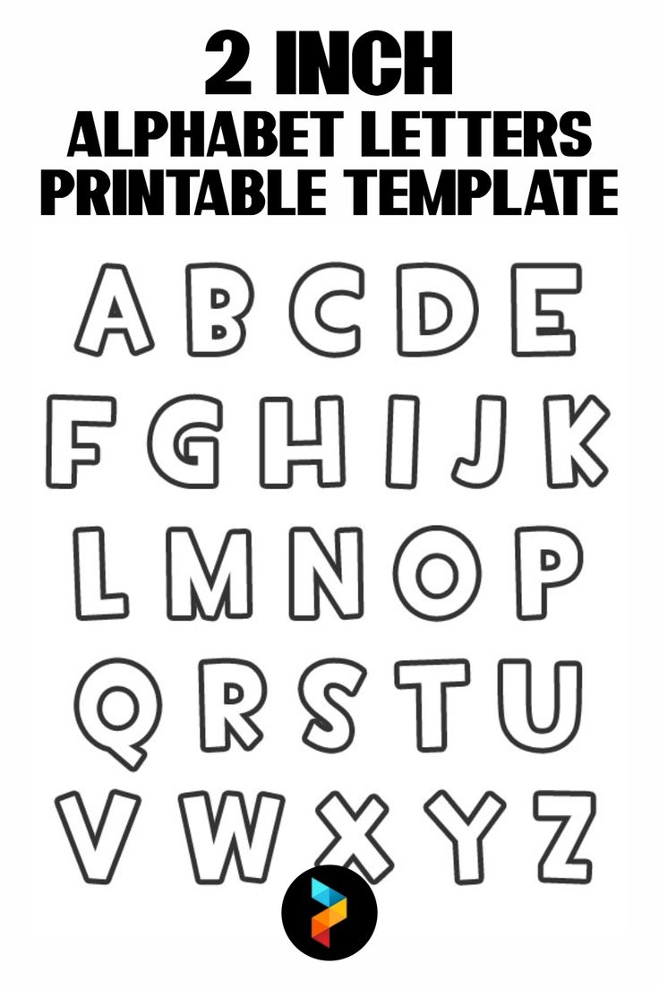 printable letter i template
