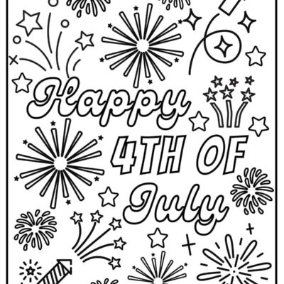 20 Free 4th Of July Coloring Pages Prudent Penny Pincher