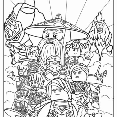 20 Lego Ninjago Coloring Pages Free PDF Printables