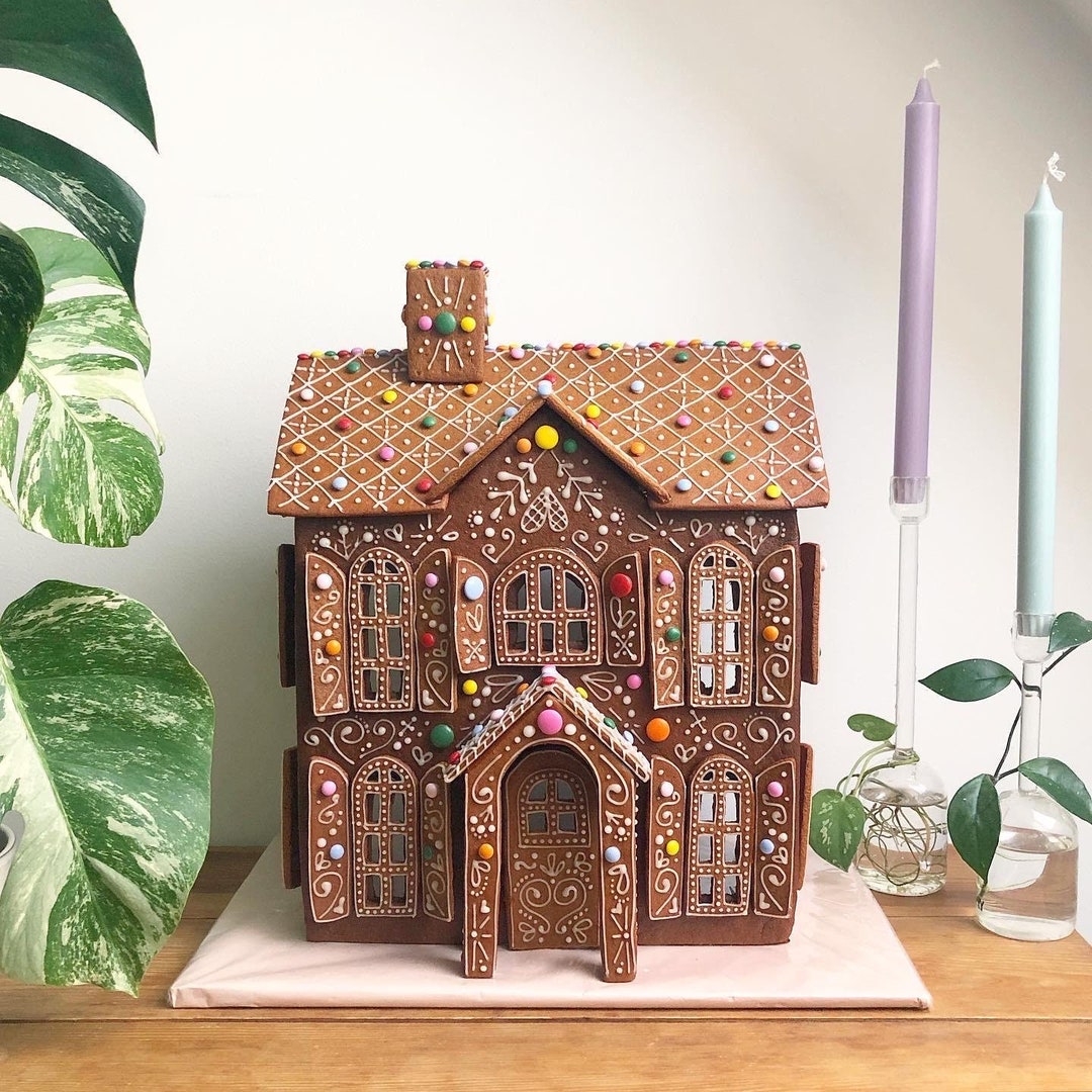 2021 Villa le Gingerbread House Template For Letter Paper north America Standard Size Paper Etsy 2021 Villa le Gingerbread House Template For Letter Paper north America Standard Size Paper Etsy