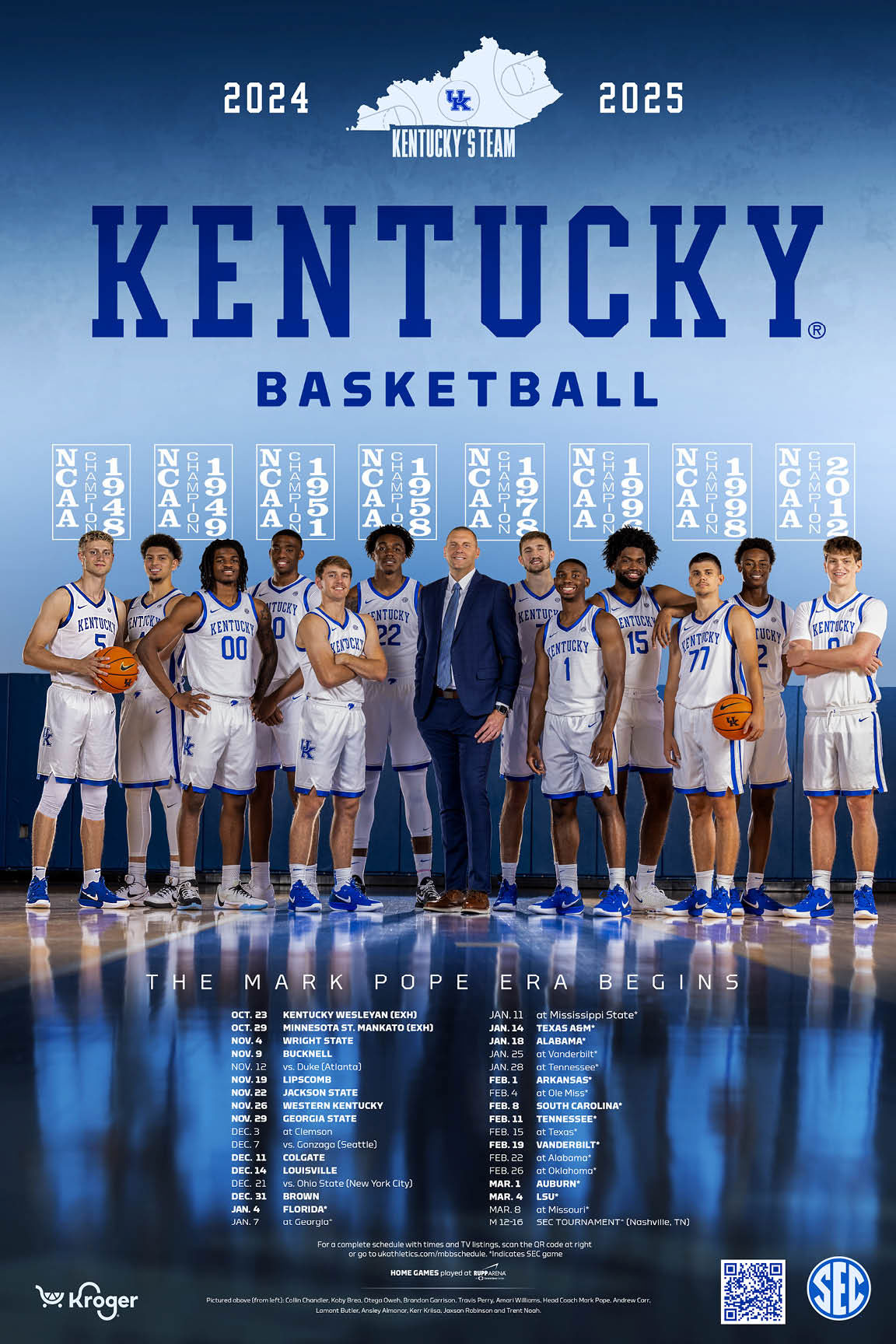 2024 25 Kentucky Men s And Women s Basketball Posters Unveiled UK Athletics