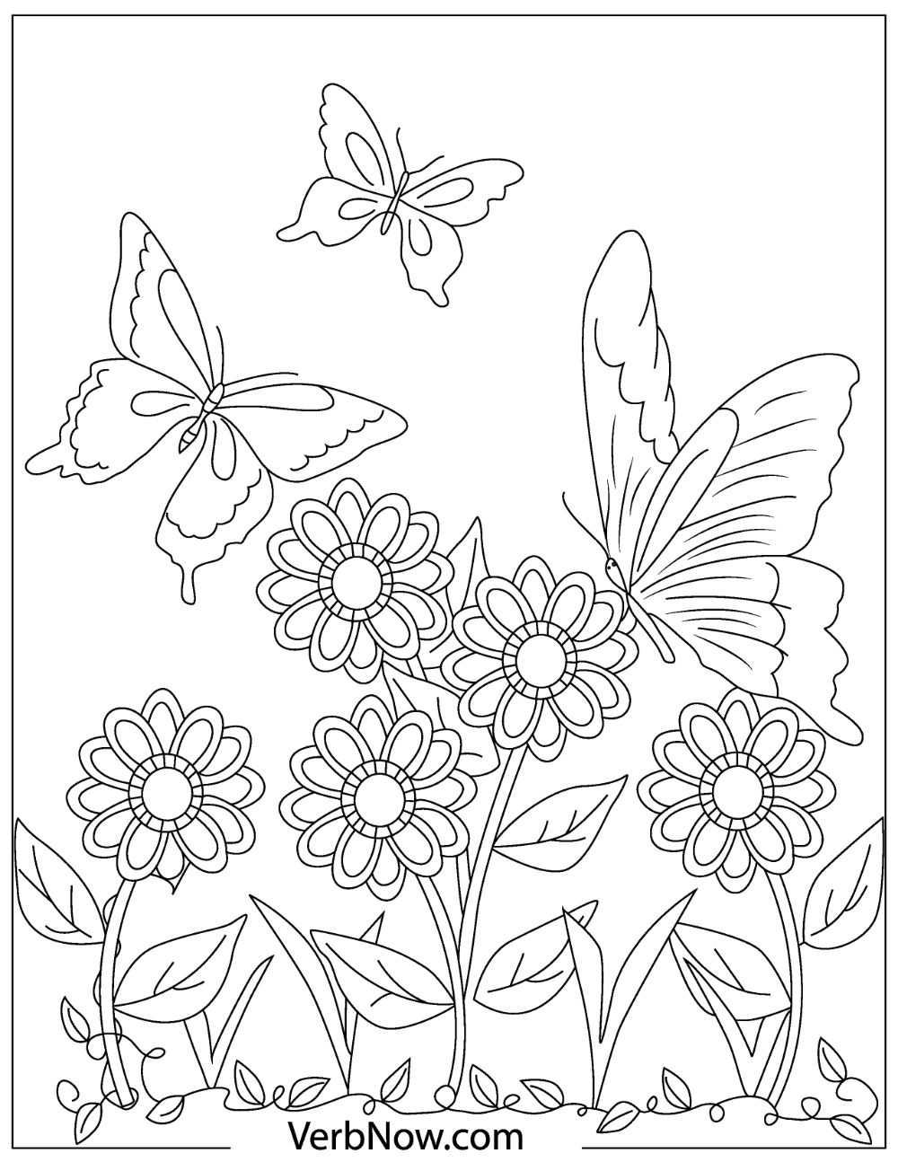 22 Free Butterfly Coloring Pages 100 Printable PDF  22 Free Butterfly Coloring Pages 100 Printable PDF
