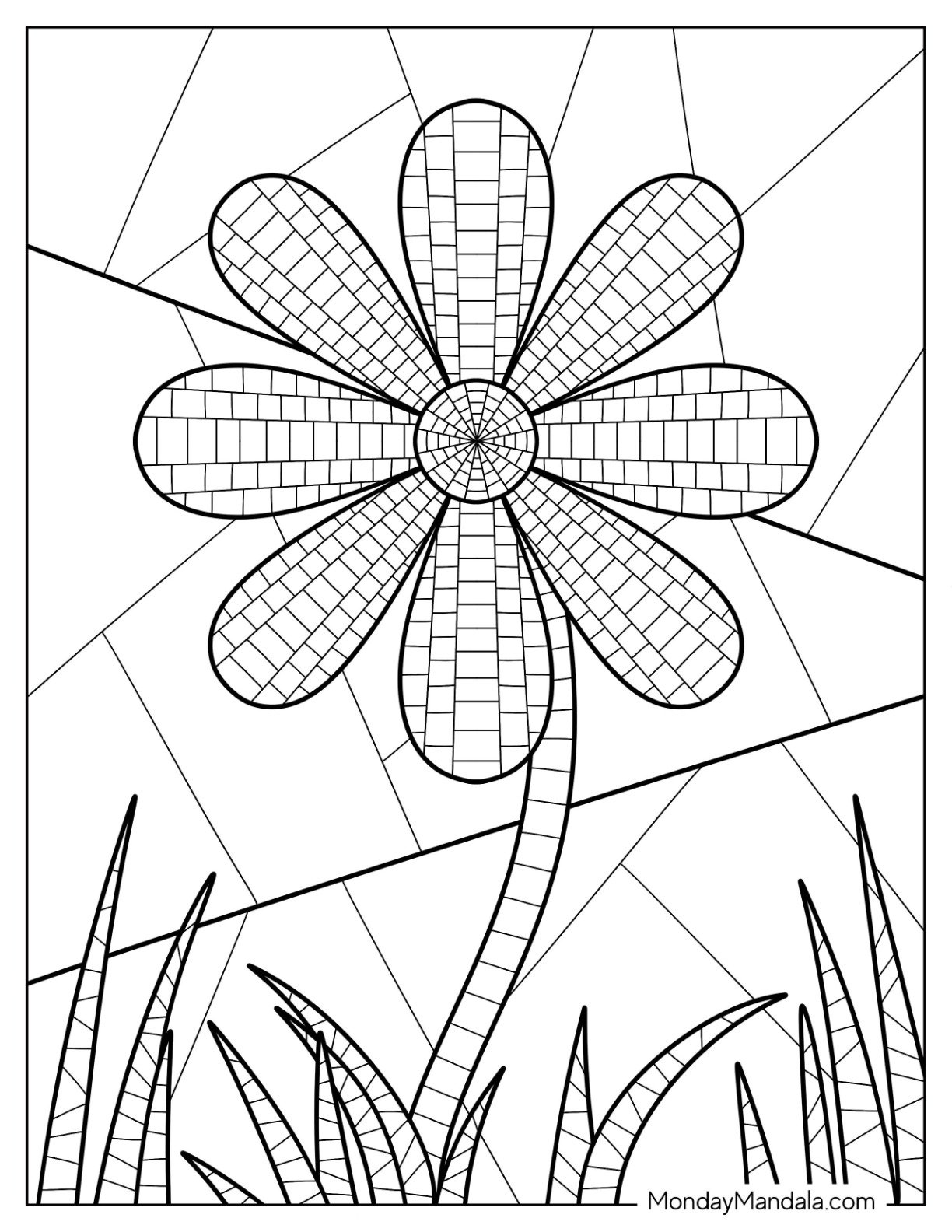 22 Mosaic Coloring Pages Free PDF Printables 22 Mosaic Coloring Pages Free PDF Printables