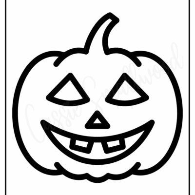 23 AWESOME Pumpkin Outlines Cassie Smallwood