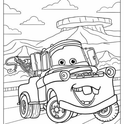24 Disney Cars Coloring Pages Free PDF Printables