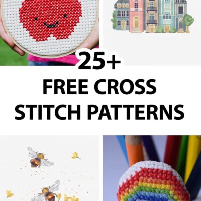 25 Free Cross Stitch Patterns For All Skill Levels Sarah Maker