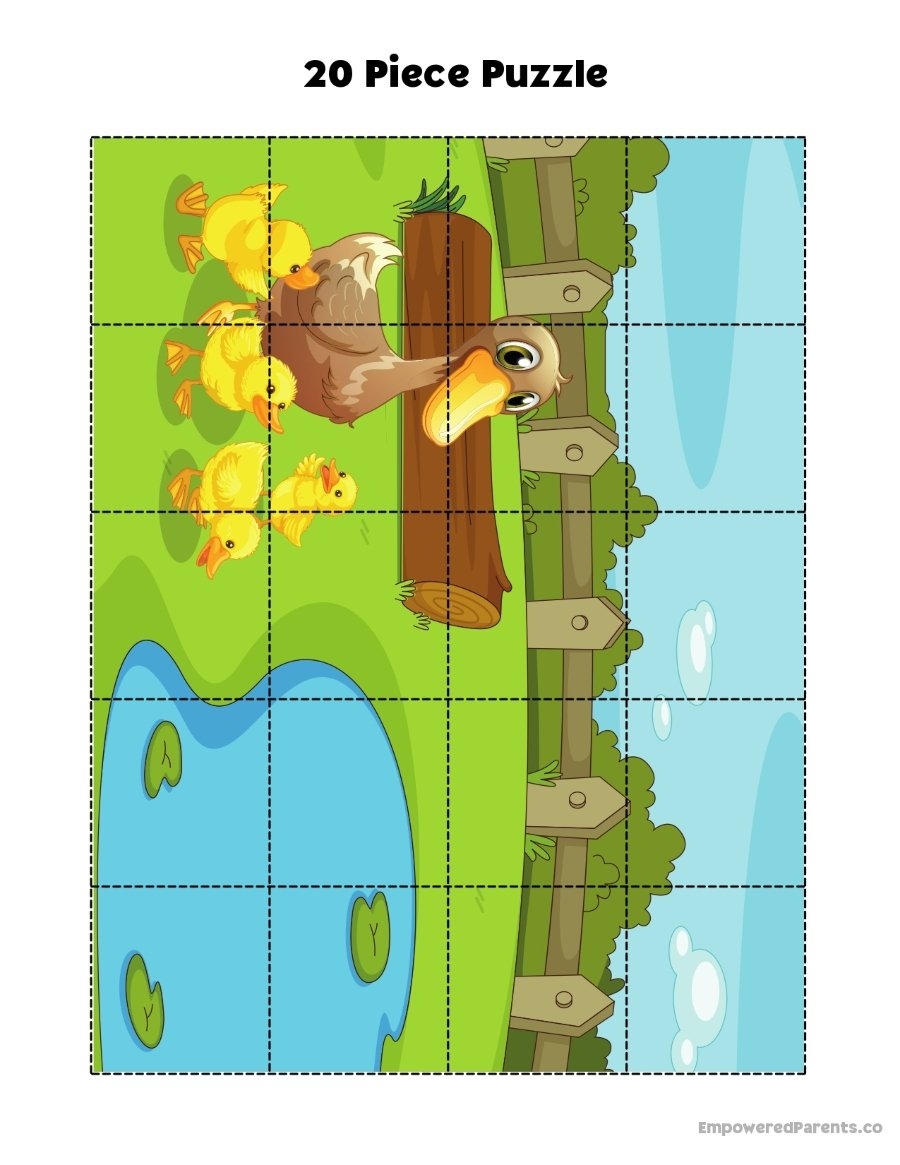 28 Printable Puzzles For Toddlers And Preschoolers PDF Empowered Parents