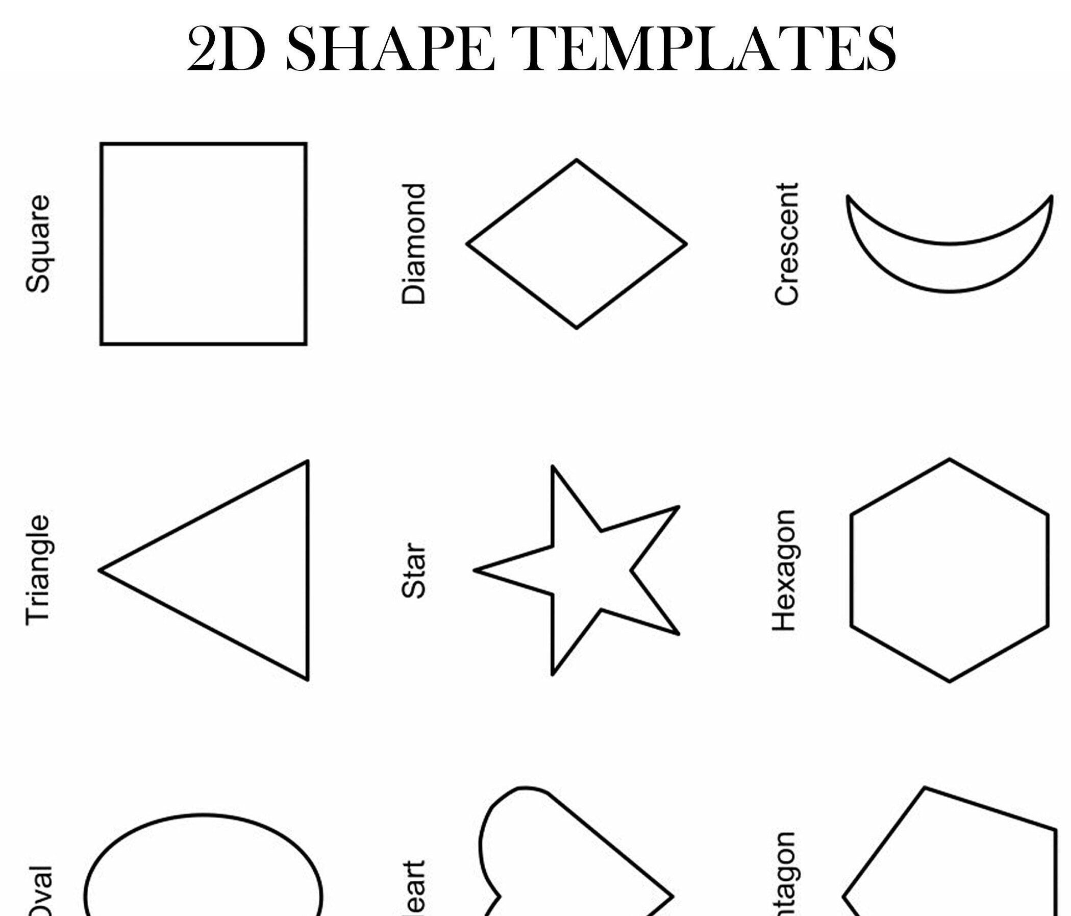 2D Shapes To Print Shape Templates Colour In Kids Arts And Crafts Jpg A4 Template Download Etsy 2D Shapes To Print Shape Templates Colour In Kids Arts And Crafts Jpg A4 Template Download Etsy