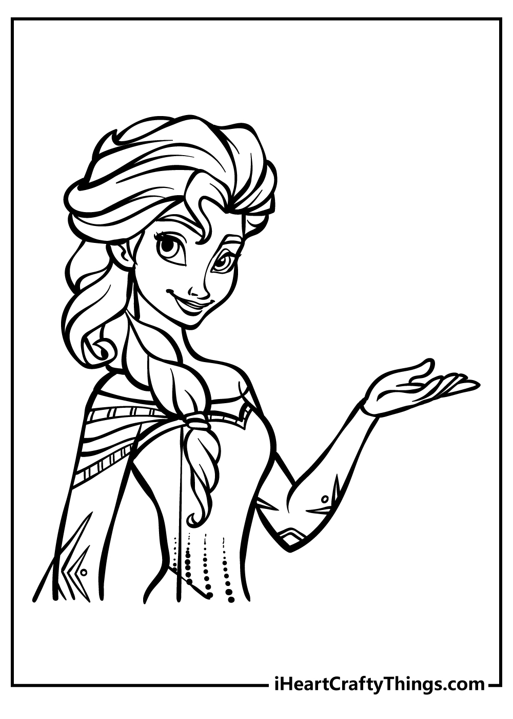 elsa printable colouring pages elsa printable colouring pages