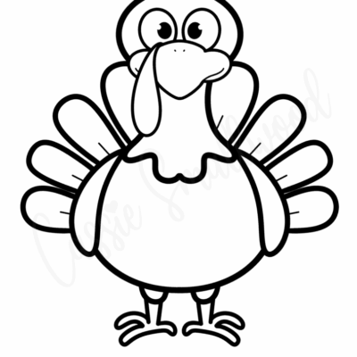 31 Cutest Turkey Templates Cassie Smallwood