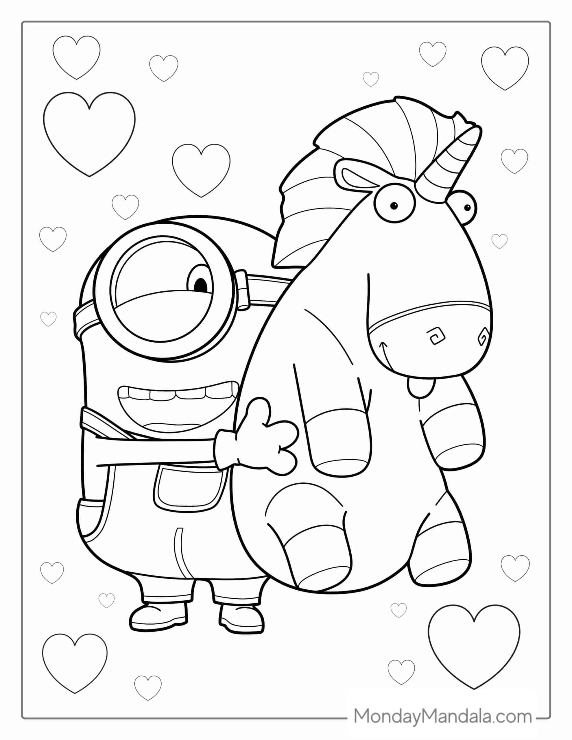 32 Minion Coloring Pages Free PDF Printables 
