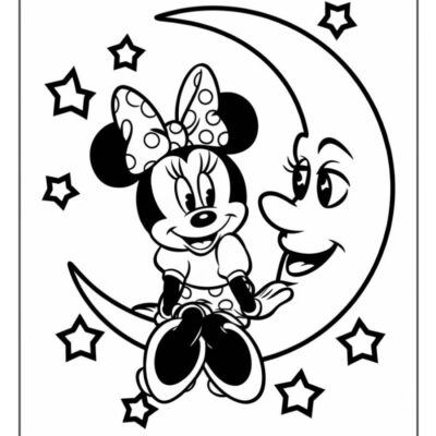 32 Minnie Mouse Coloring Pages Free Printables