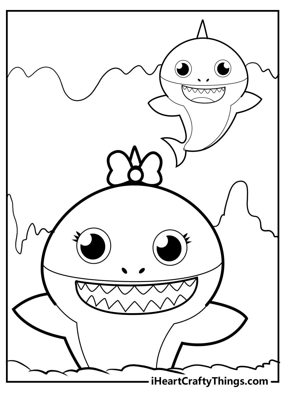 35 Baby Shark Coloring Pages 100 Free PDF Printables  35 Baby Shark Coloring Pages 100 Free PDF Printables