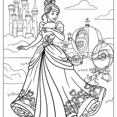 36 Disney Princess Coloring Pages Free PDF Printables