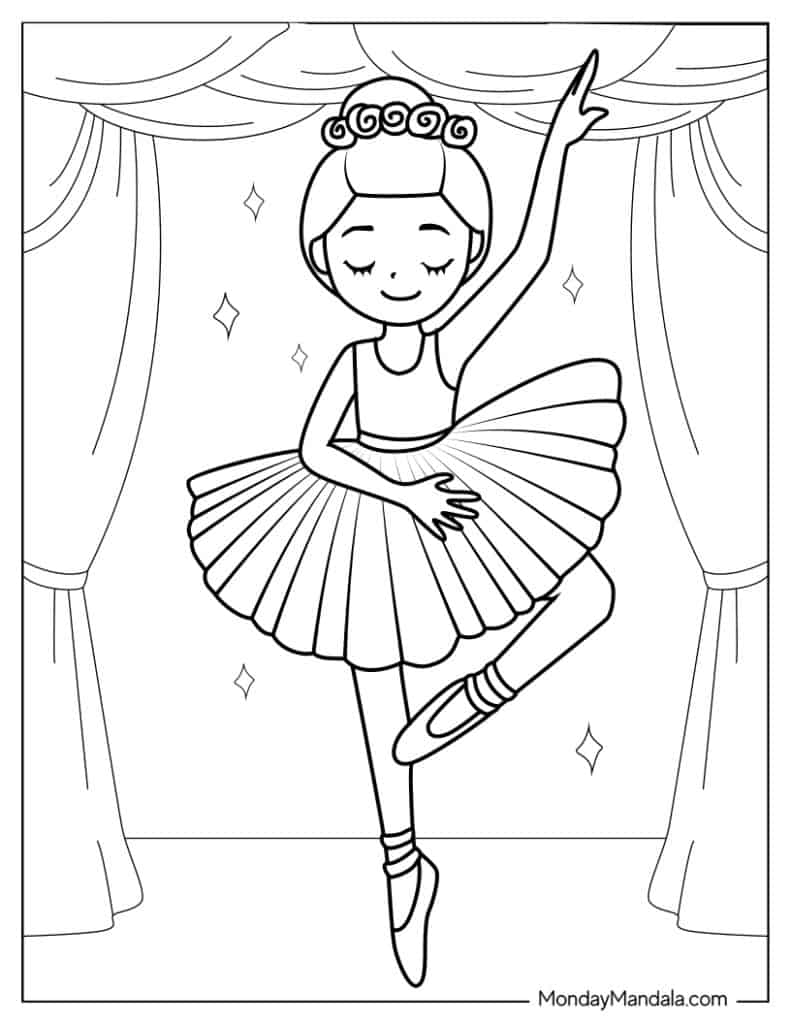 ballerina printable coloring pages ballerina printable coloring pages