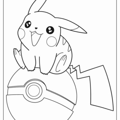 38 Pikachu Coloring Pages Free PDF Printables