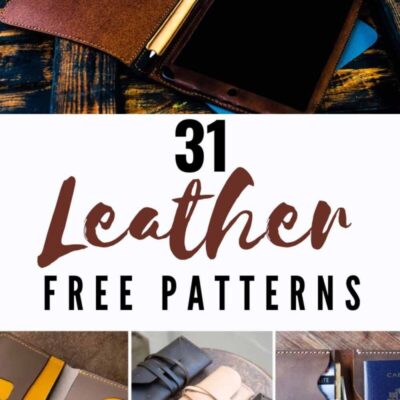38 Upstanding Leather Patterns Free Printable Templates