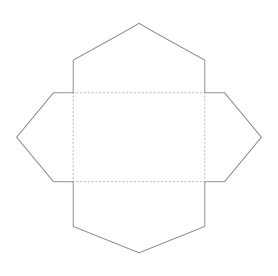 envelope template printable