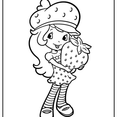 40 Strawberry Shortcake Coloring Pages 100 Free Printables