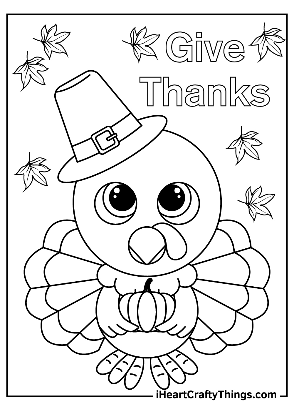 40 Turkey Coloring Pages Free Printables For Thanksgiving 