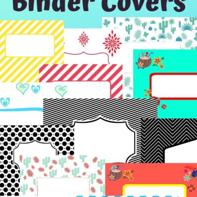 41 Free Printable Binder Covers The Peculiar Green Rose