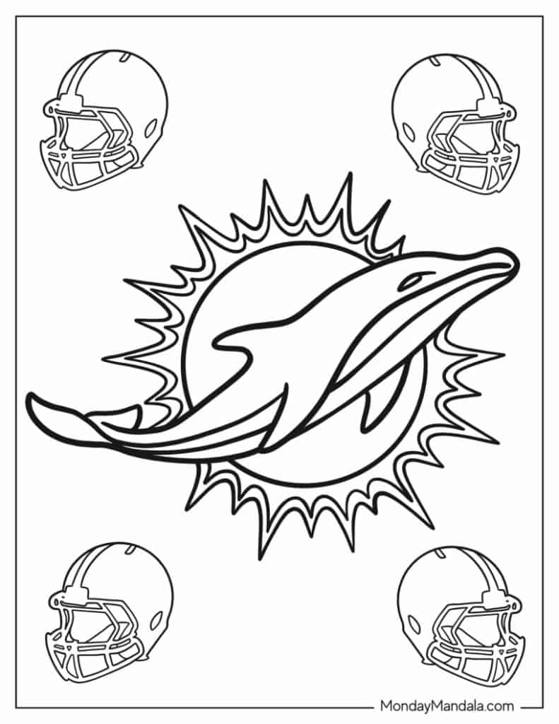 football coloring pages printable
