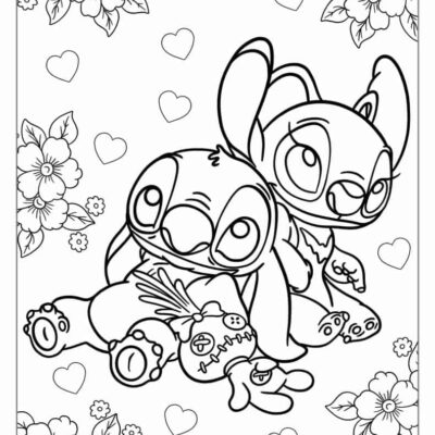 42 Lilo Stitch Coloring Pages Free PDF Printables