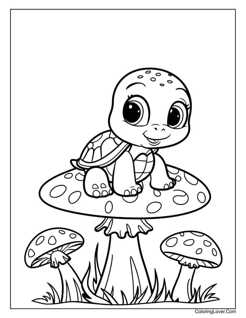 42 Turtle Coloring Pages Free Printables For All Ages 