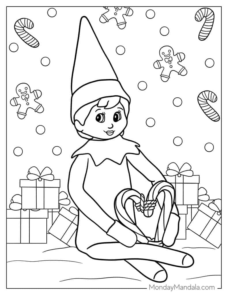 elf on the shelf printable