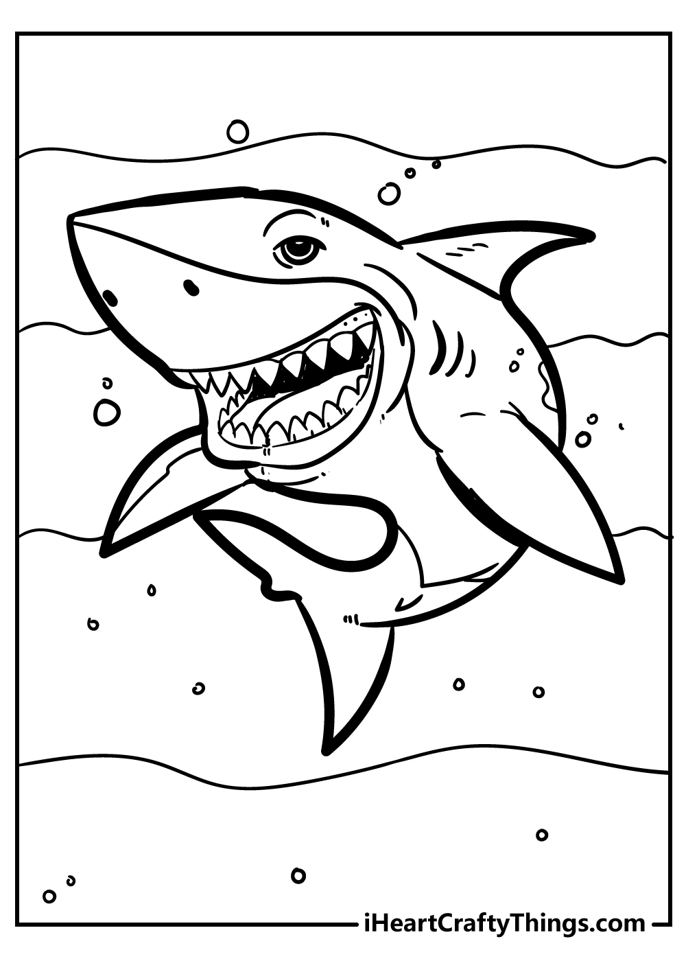 45 Shark Coloring Pages 100 Free Printables  45 Shark Coloring Pages 100 Free Printables
