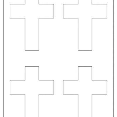 48 Cross Templates Free PDF Printables