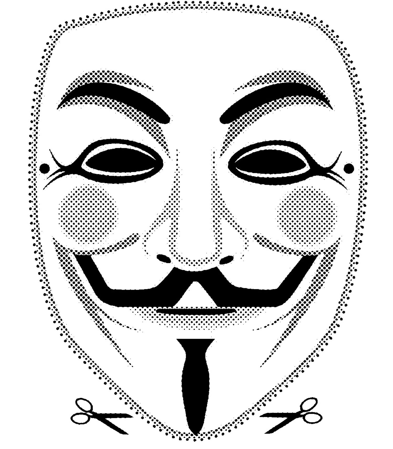 mask template printable