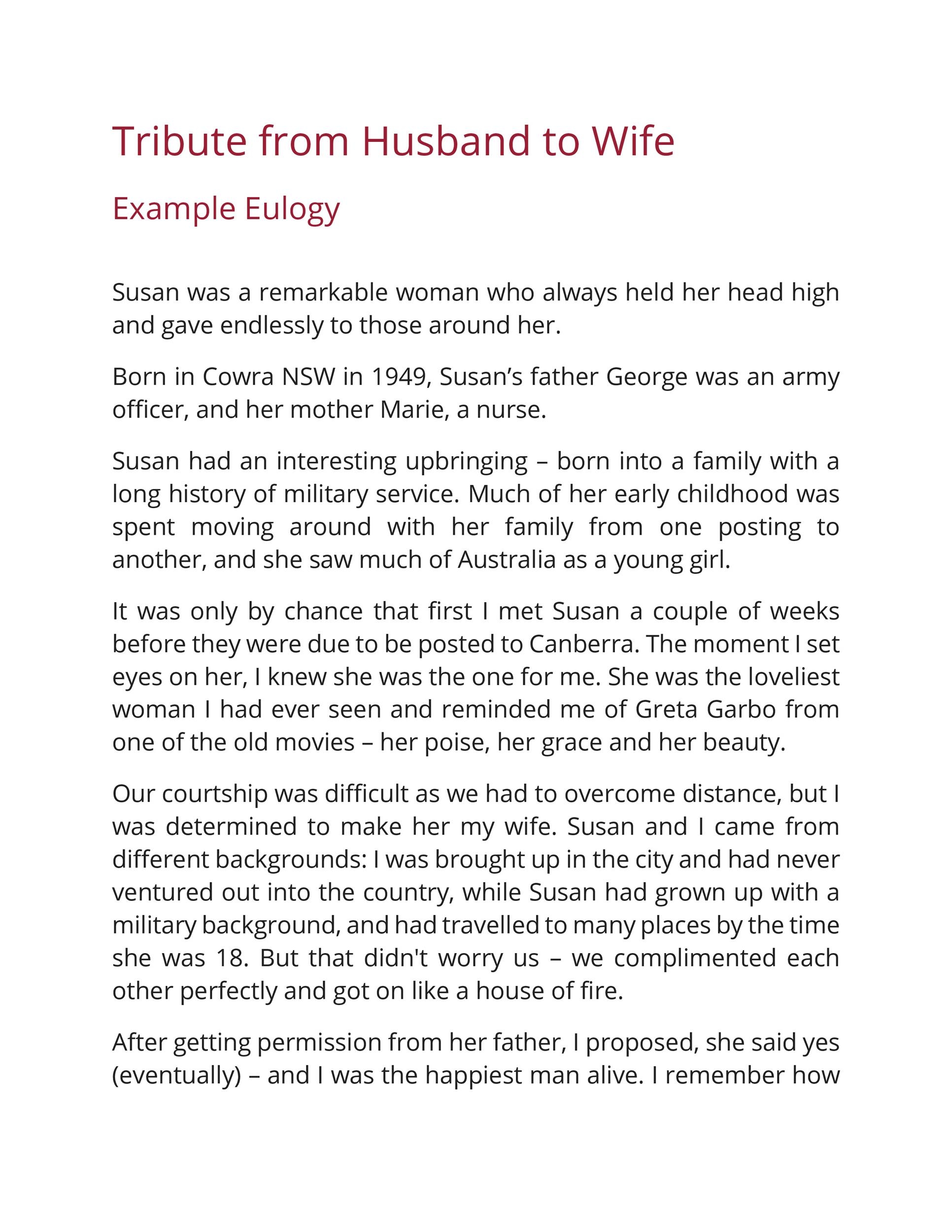 printable eulogy template for mother printable eulogy template for mother