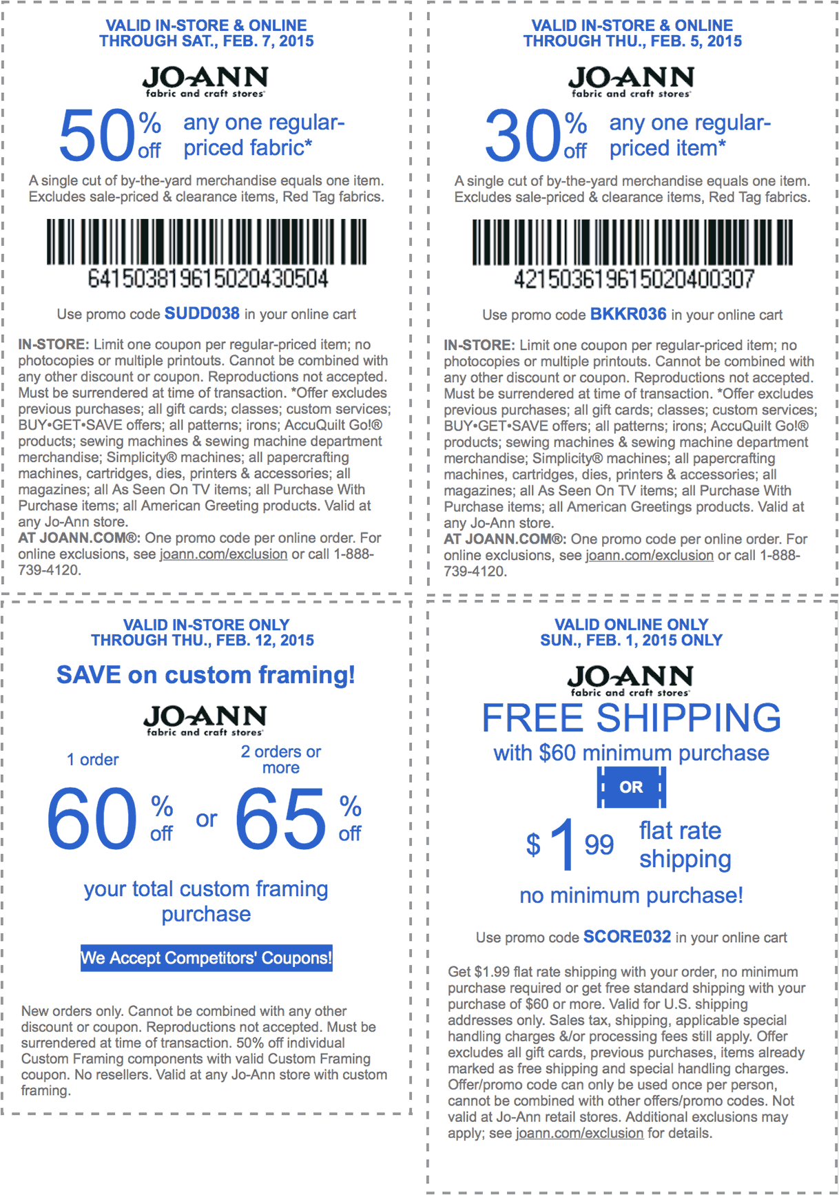 50 Off A Single Fabric More At Jo Ann Fabric Or Online Via Promo Code SUDD038 Jo Ann Fabric September 2025 Coupons Promo Codes Deals 