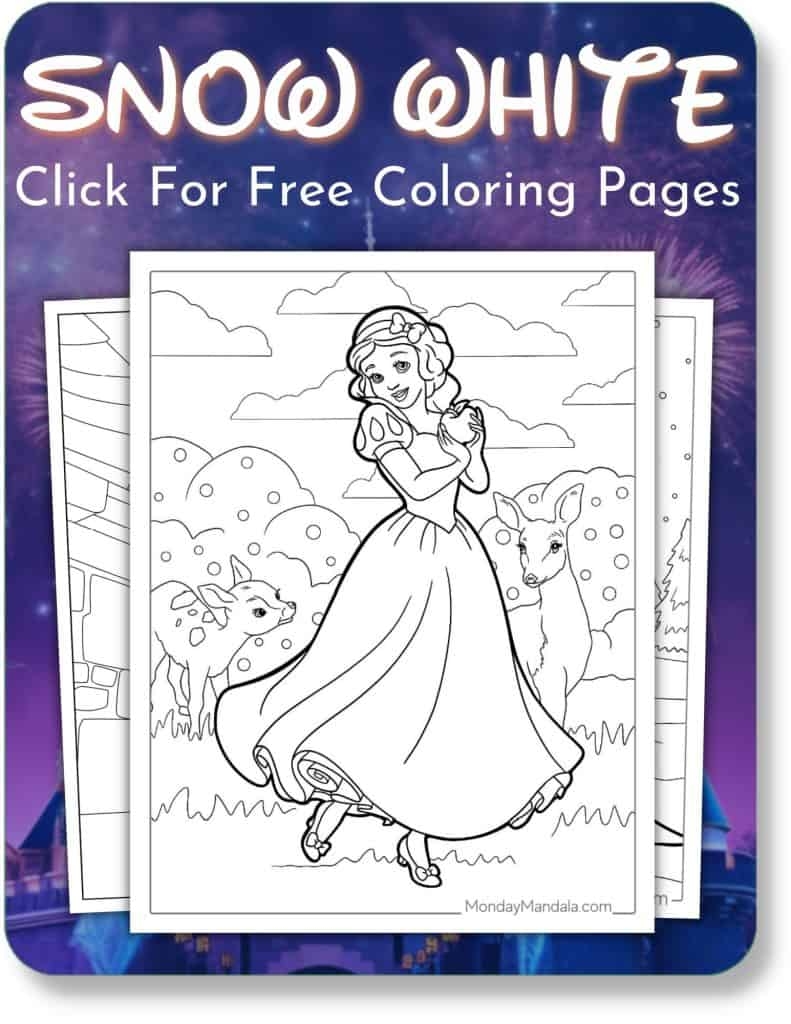 500 Disney Coloring Pages Free PDF Printables  500 Disney Coloring Pages Free PDF Printables