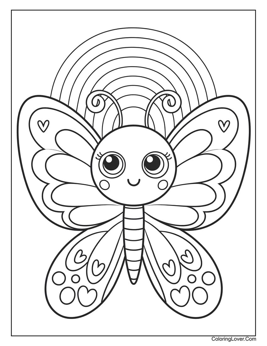 54 Butterfly Coloring Pages Free Printables For All Ages  54 Butterfly Coloring Pages Free Printables For All Ages
