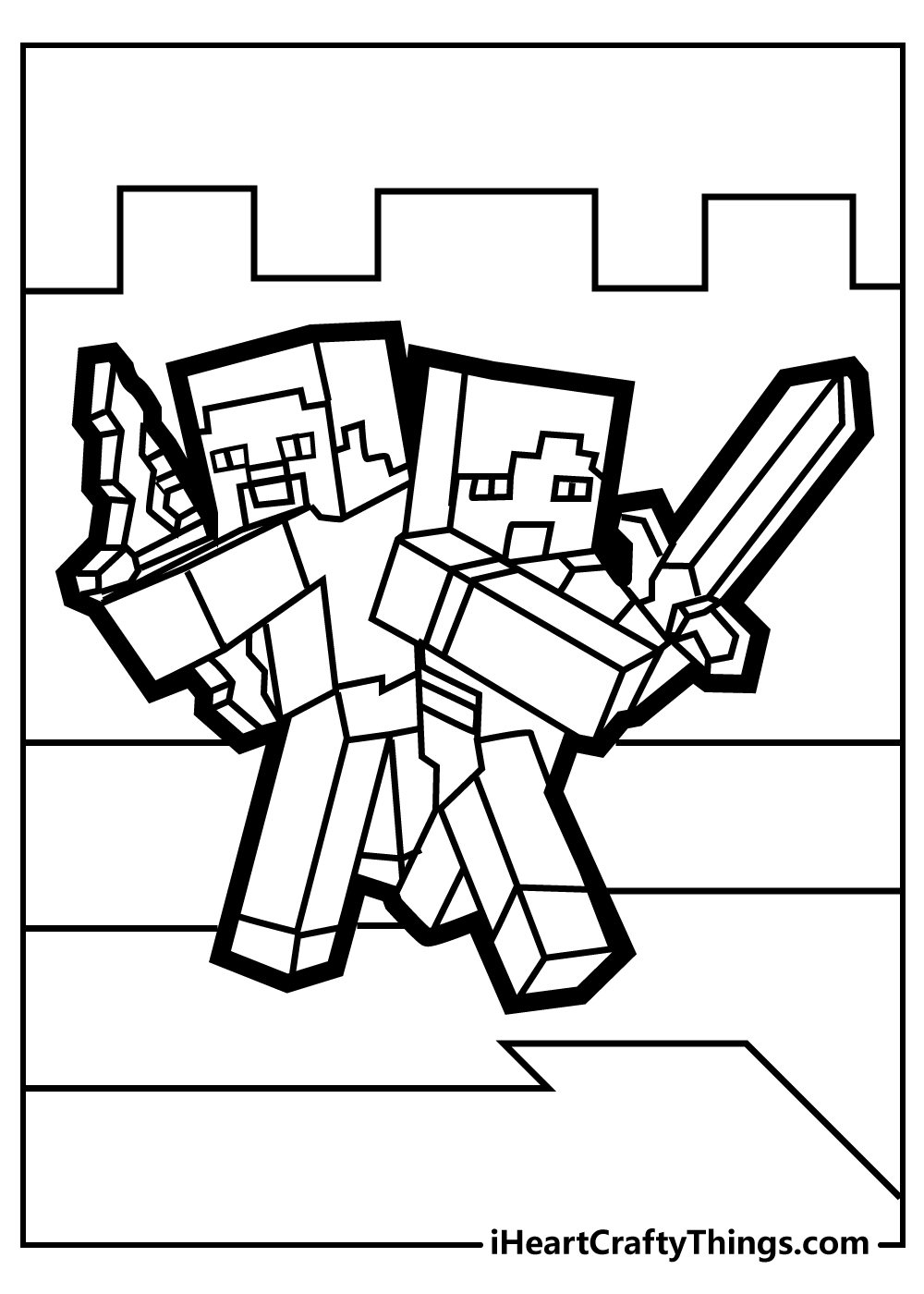 printable coloring pages minecraft printable coloring pages minecraft